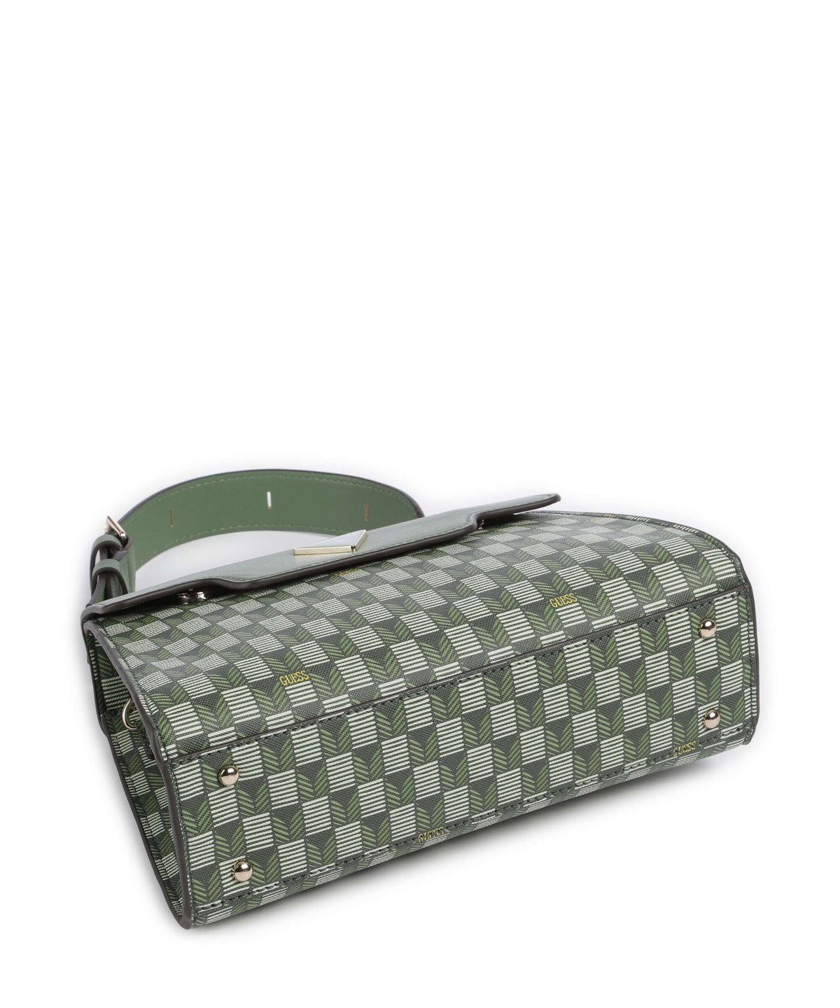 Guess G Wave Handbag green logo