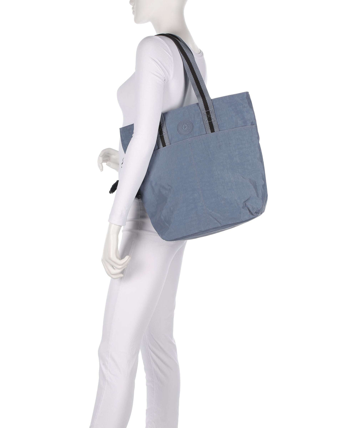Kipling Basic Hanifa Tote bag blue stone