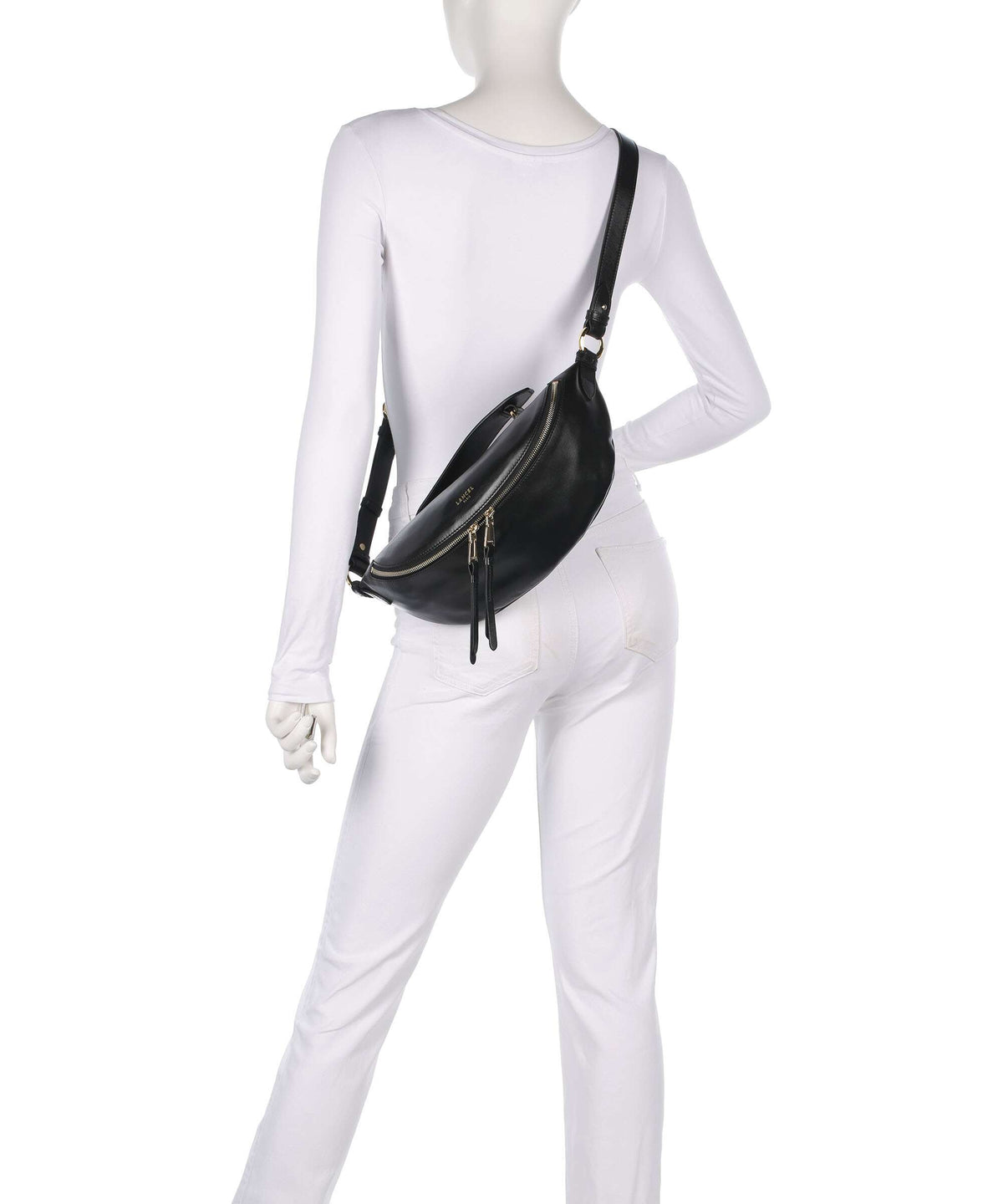 Lancel Origami S Crossbody bag black