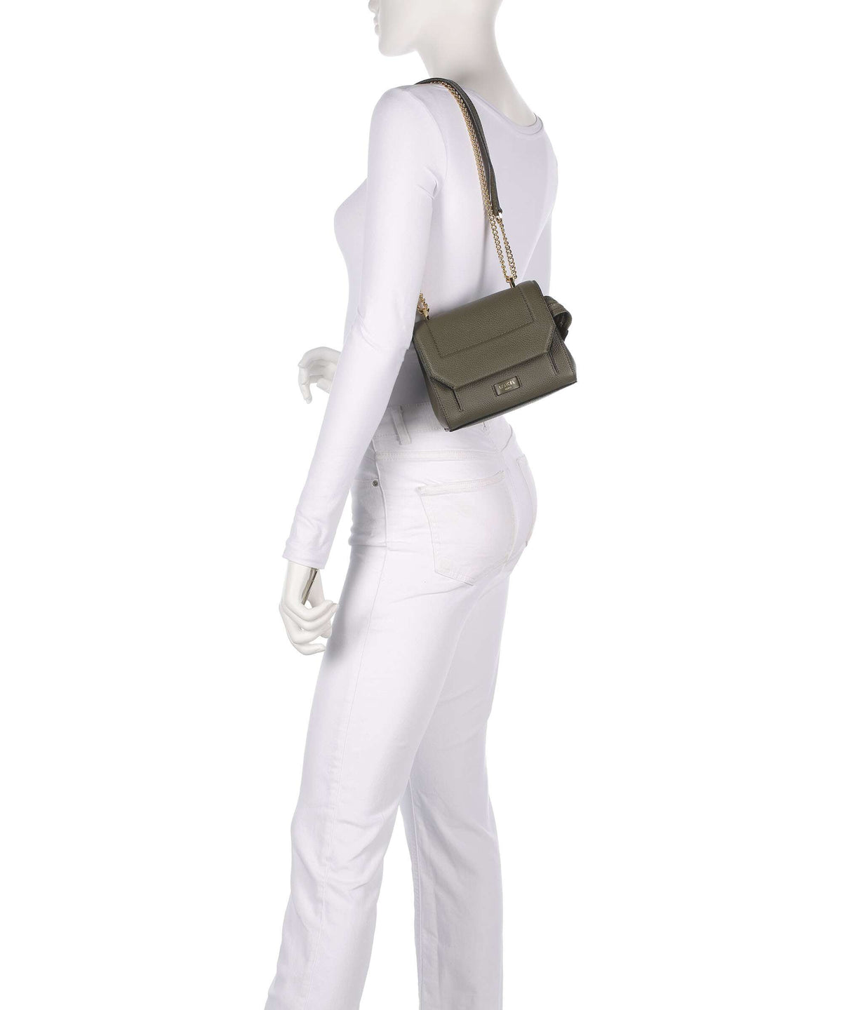 Lancel Ninon S Shoulder bag dark khaki