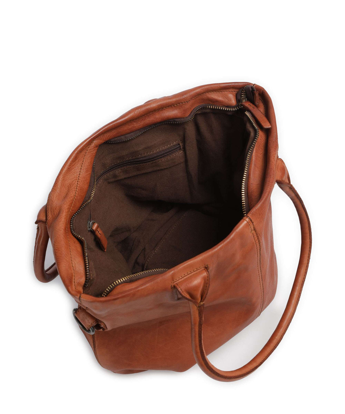 Harold's Submarine Tote bag cognac