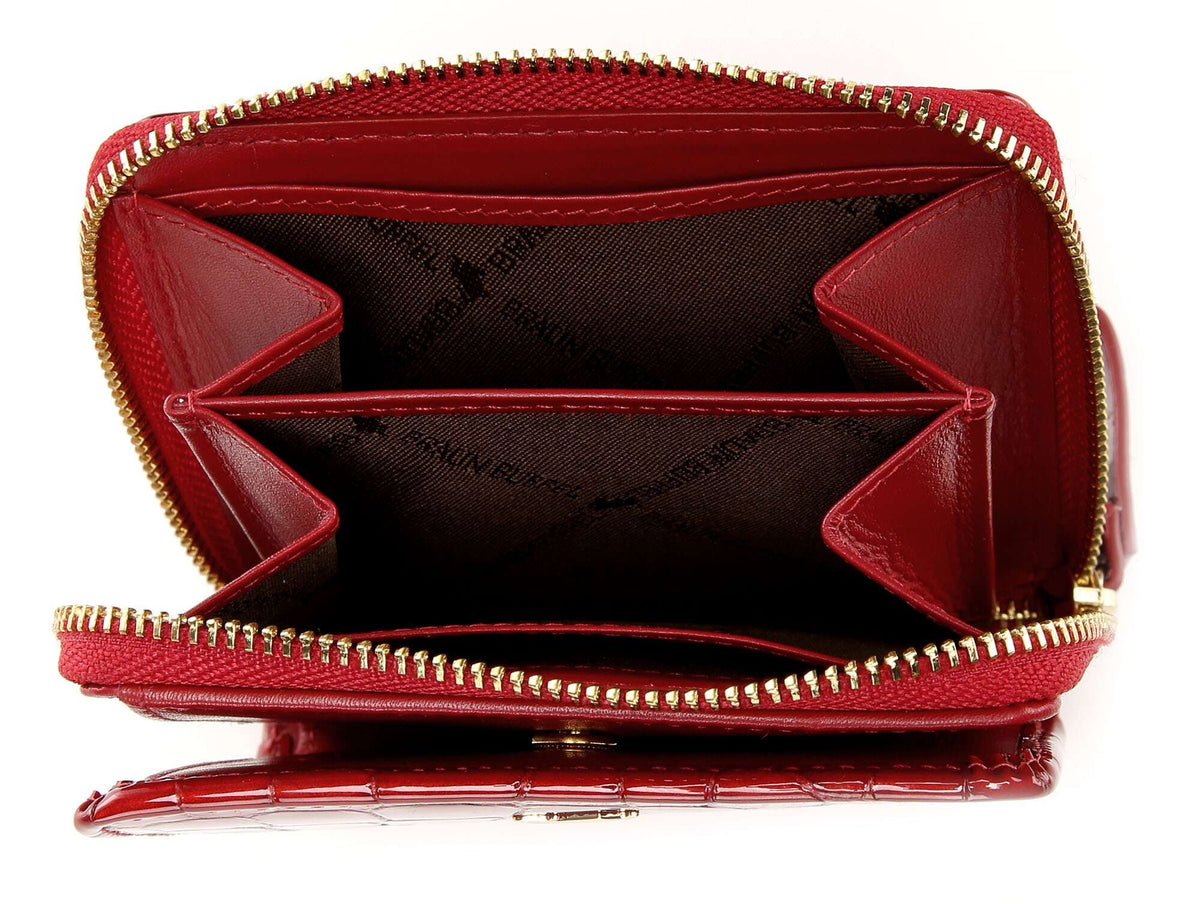 Braun Büffel Verona Wallet rot
