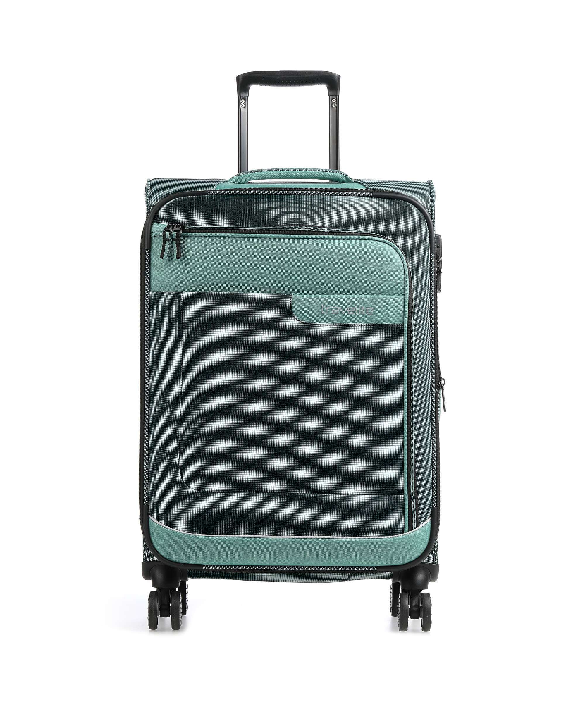 Travelite Viia Spinner (4 wheels) eukalyptus