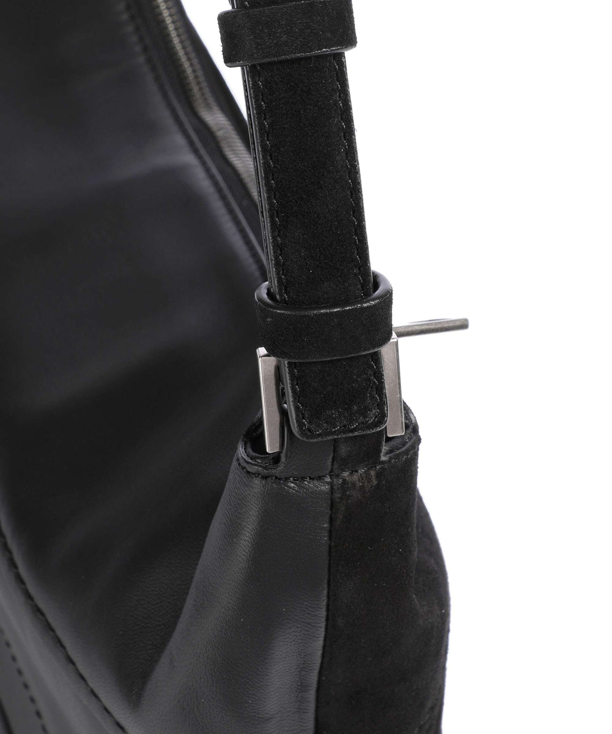 Liebeskind Edda Promo Suede M Hobo bag black