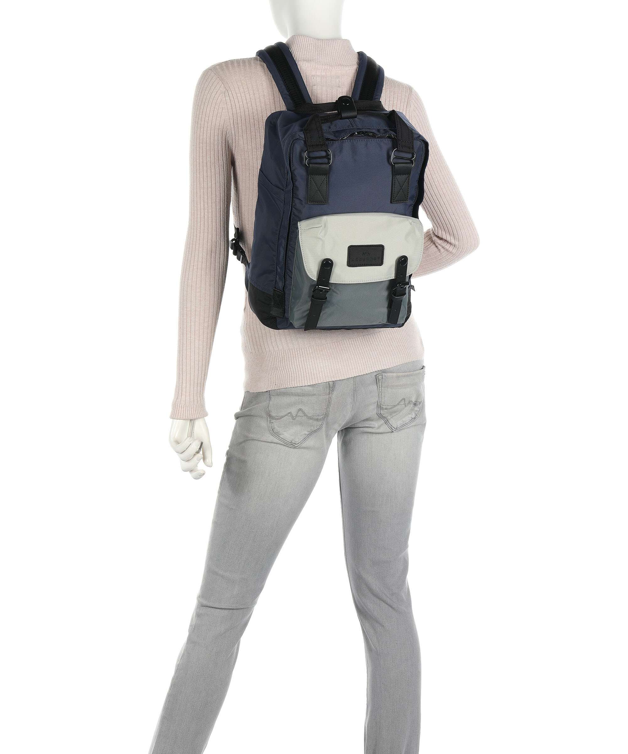 Doughnut Happy Camper Macaroon Backpack black
