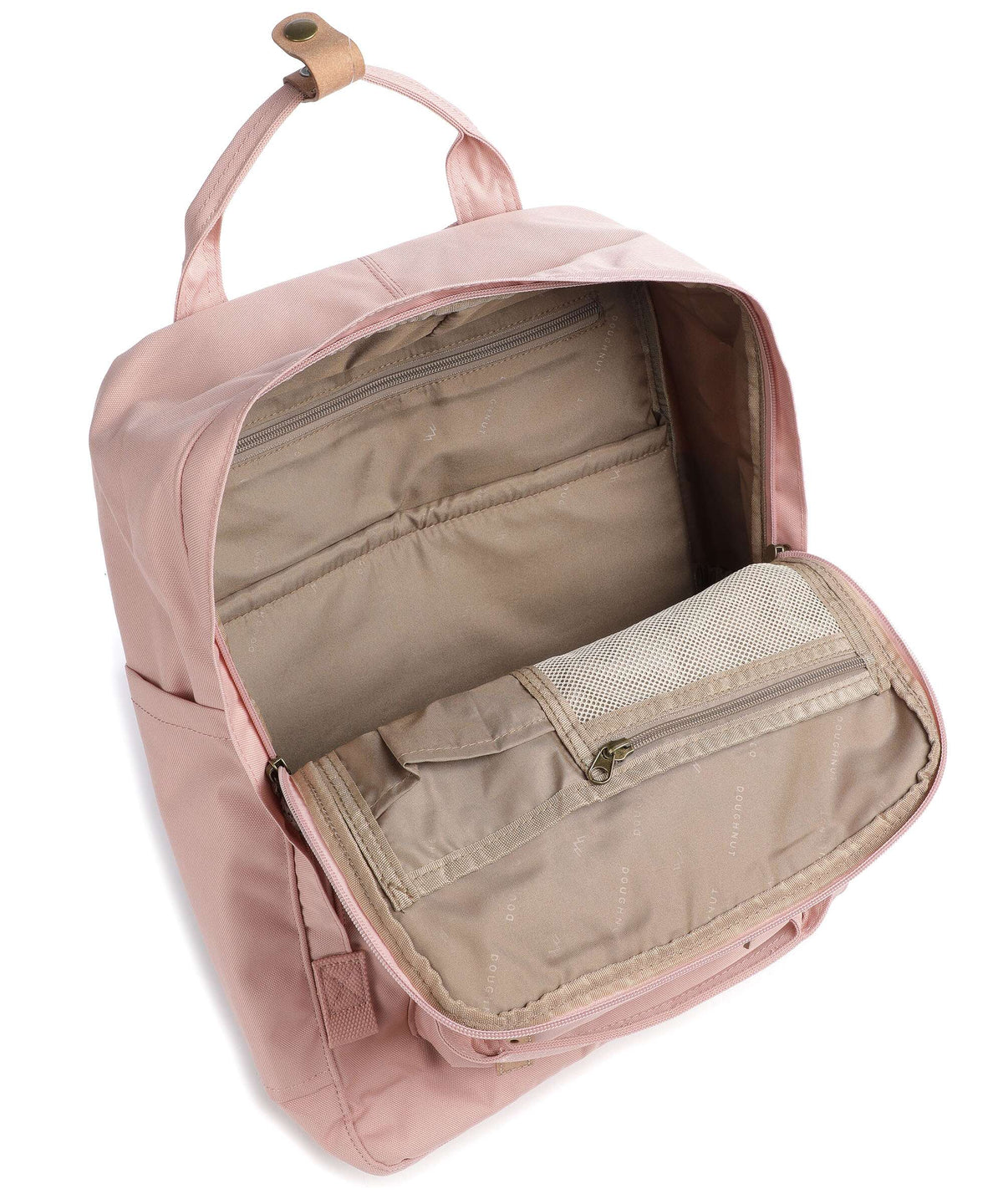 Doughnut Reborn Macaroon Large Backpack pink