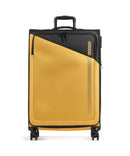 American Tourister Daring Dash L Spinner (4 wheels) black/yellow