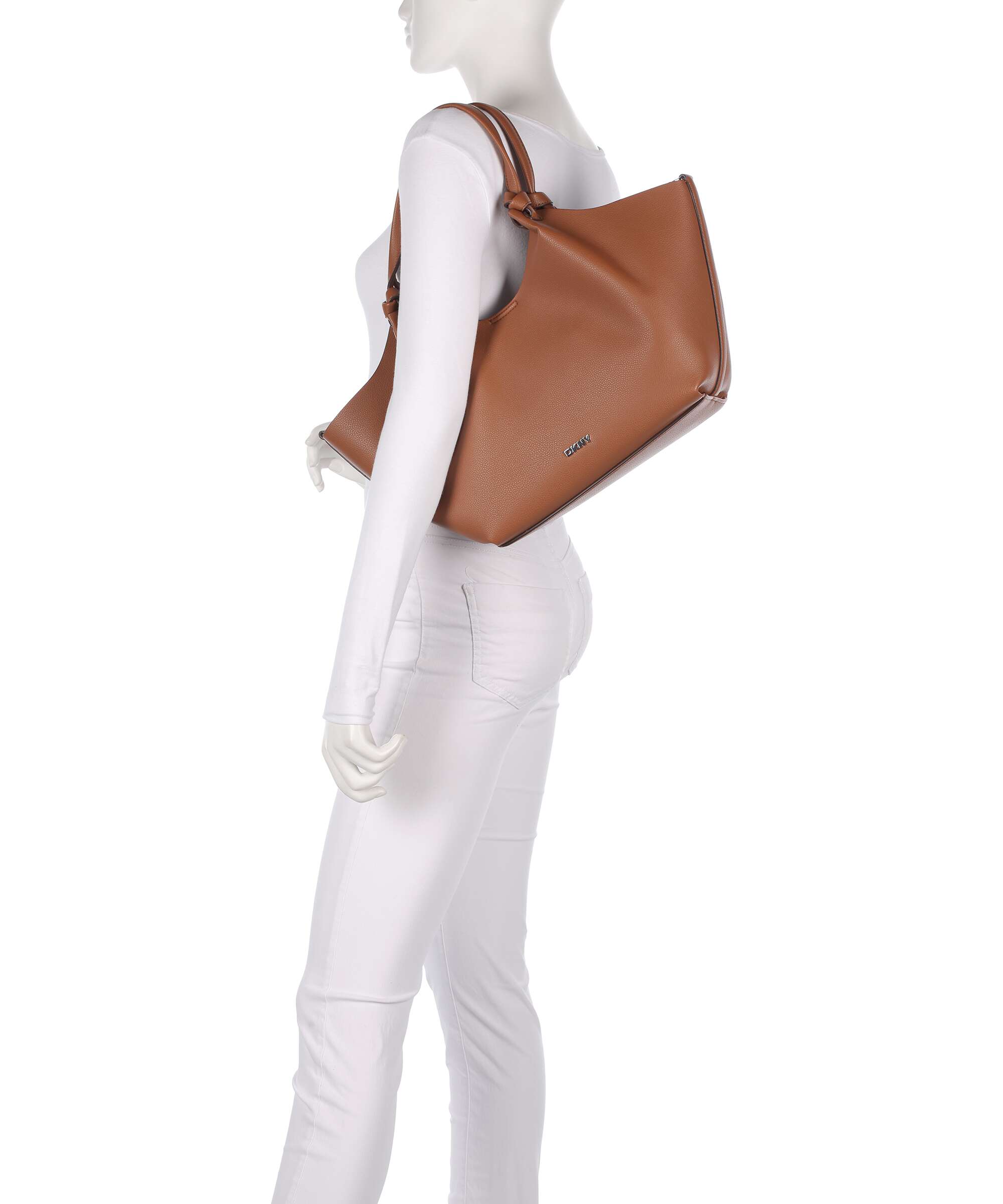 DKNY Paula Commuter Medium Tote bag saddle