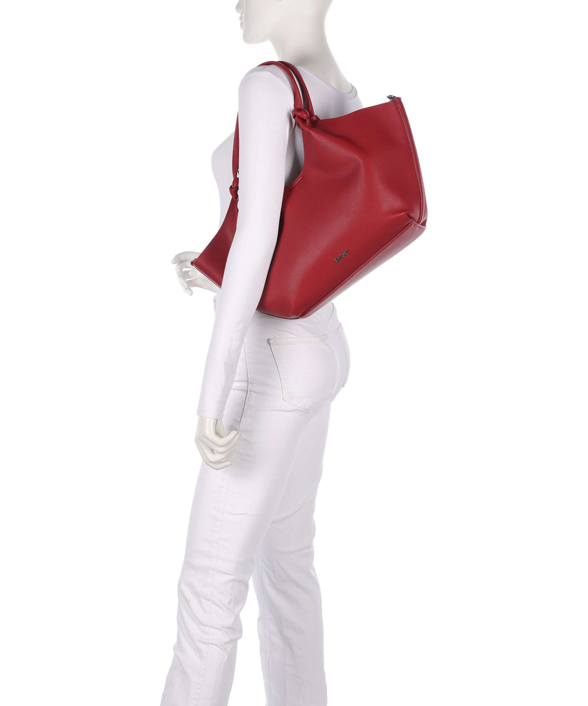 DKNY Paula Commuter Medium Tote bag ruby red