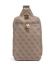 Guess Milano Plecak na jedno ramię beige/brown