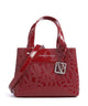 Armani Exchange Liz Patent S Torebka red dahlia