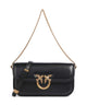Pinko Love Box Baguette Torba na ramię nero/antique gold