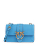 Pinko Love One Mini Torba przez ramię azzurro dresda/antique gold