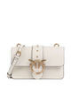 Pinko Love One Mini Torba przez ramię bianco seta/antique gold