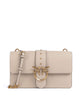Pinko Love One Classic Torba przez ramię beige/grigio fumo/antique gold