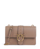 Pinko Love One Classic Torba przez ramię biscotto zenzero/antique gold