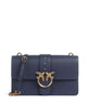 Pinko Love One Classic Torba przez ramię blu indaco ombroso/antique gold