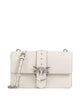 Pinko Love One Classic Torba przez ramię bianco seta/old silver