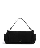 Vivienne Westwood Hazel Suede XL Hobo bag black