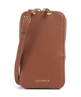 Coccinelle Flor Torebka na telefon cognac