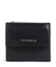 Coccinelle Metallic Lizard RFID Wallet noir
