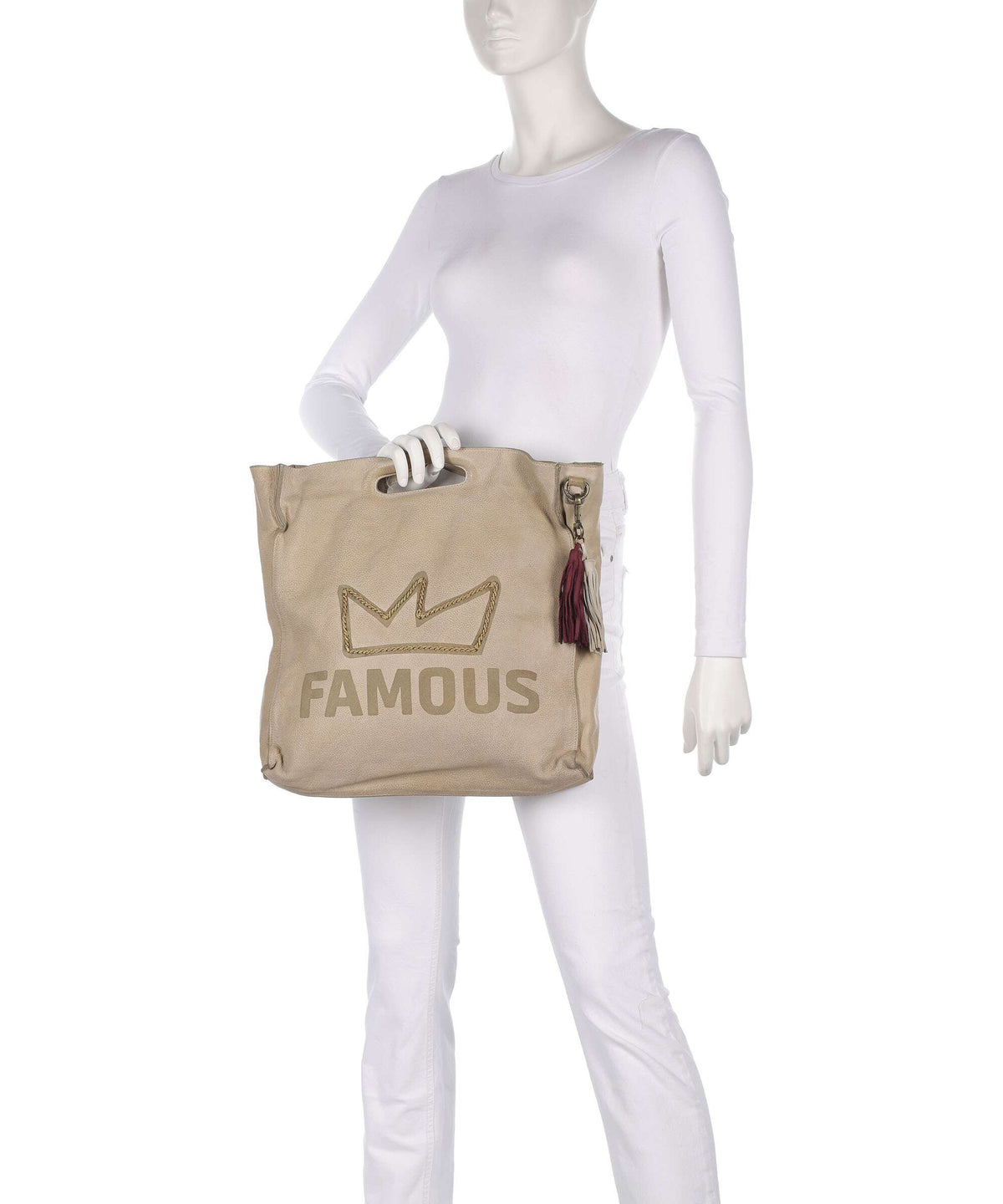 Taschendieb Wien Beethovenplatz 2 Handbag cream