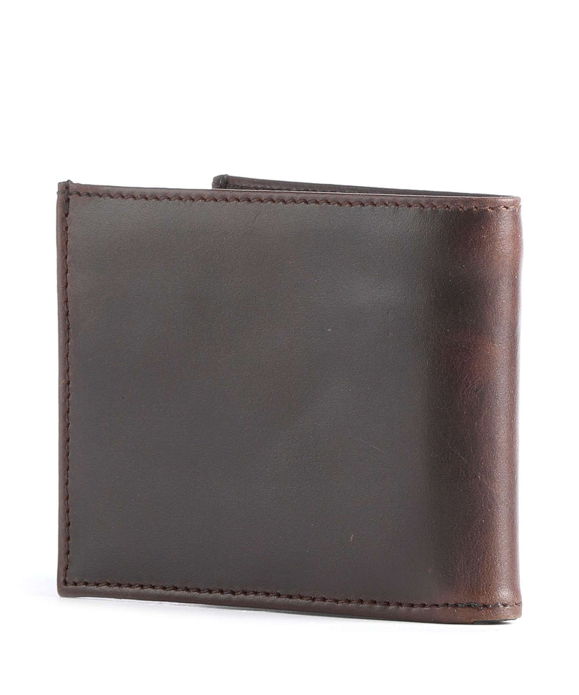 Buckle & Seam Bill Wallet brown