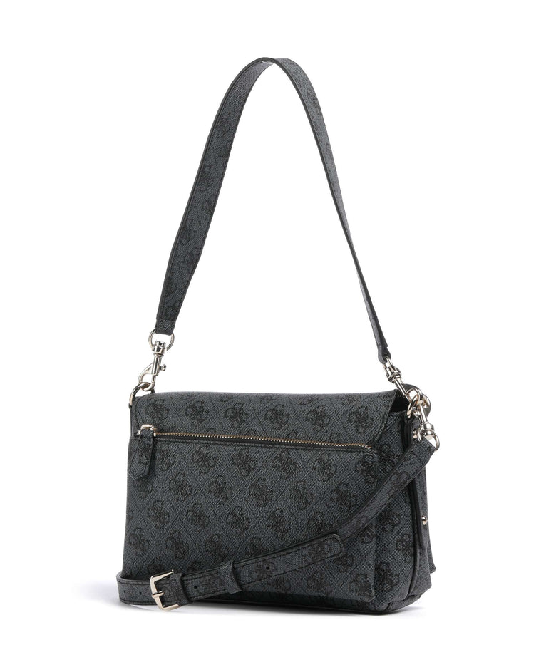 Guess Brenton Eco Shoulder bag coal logo