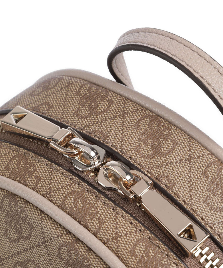 Guess Manhattan Backpack latte logo