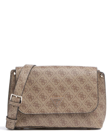 Guess Meridian Torba przez ramię latte logo