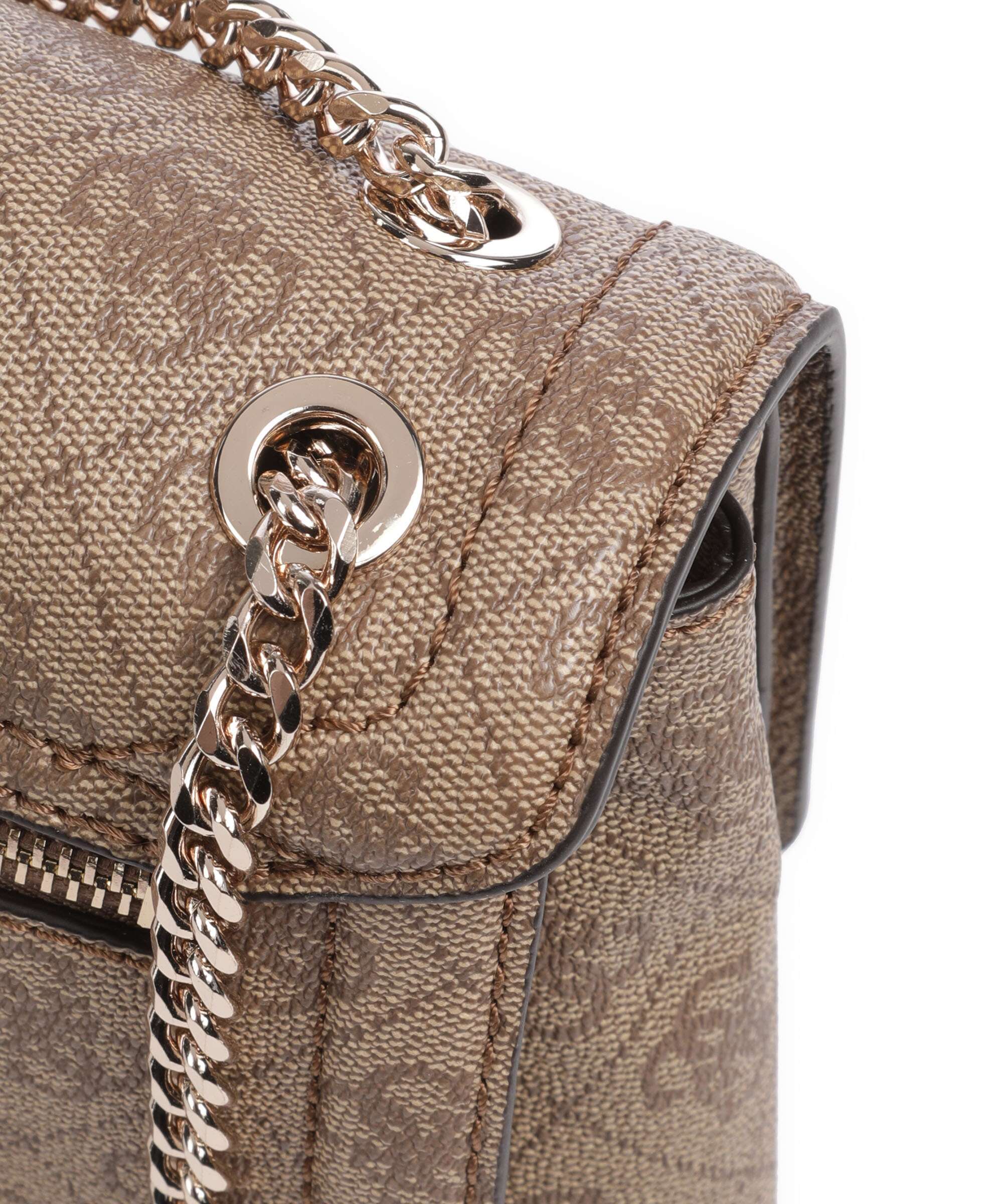 Guess Noelle Shoulder bag latte logo/brown