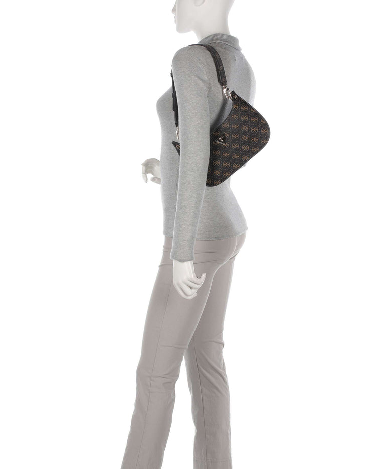 Guess Meridian Shoulder bag brown logo