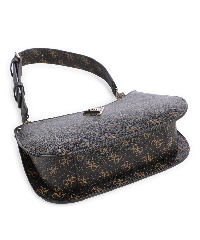Guess Meridian Shoulder bag brown logo