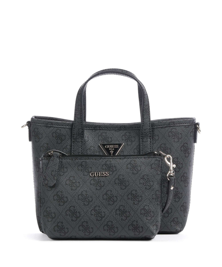 Guess Latona Handbag coal logo