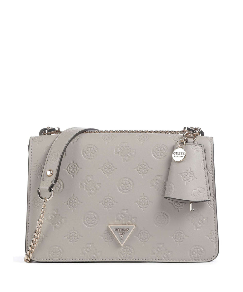 Guess Jena Shoulder bag taupe logo