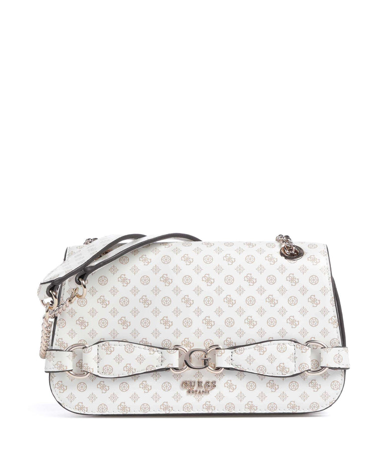 Guess Arlena Shoulder bag white logo