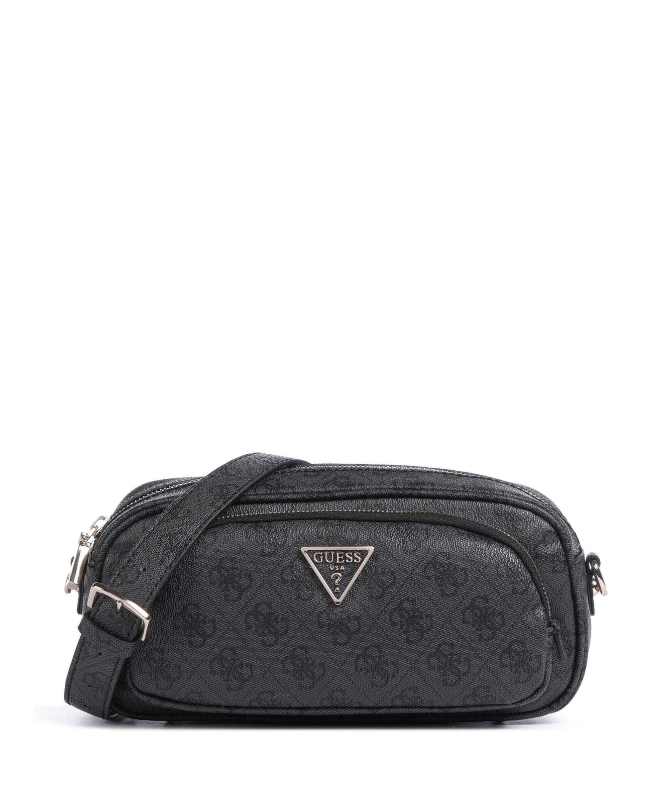 Guess Power Play Crossbody bag coal logo