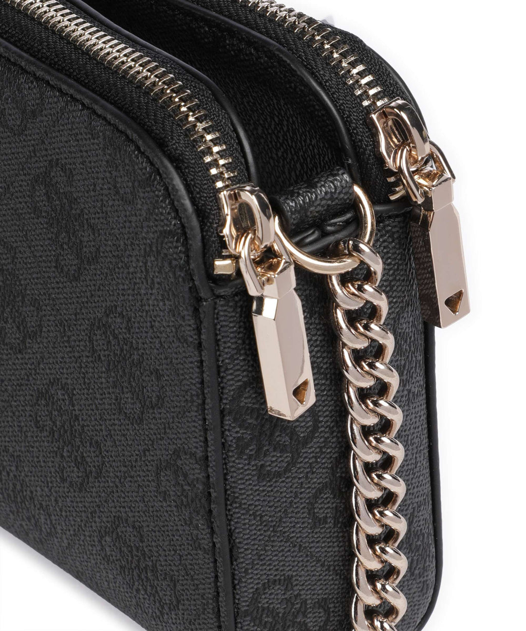 Guess Erica Eco Crossbody bag coal logo