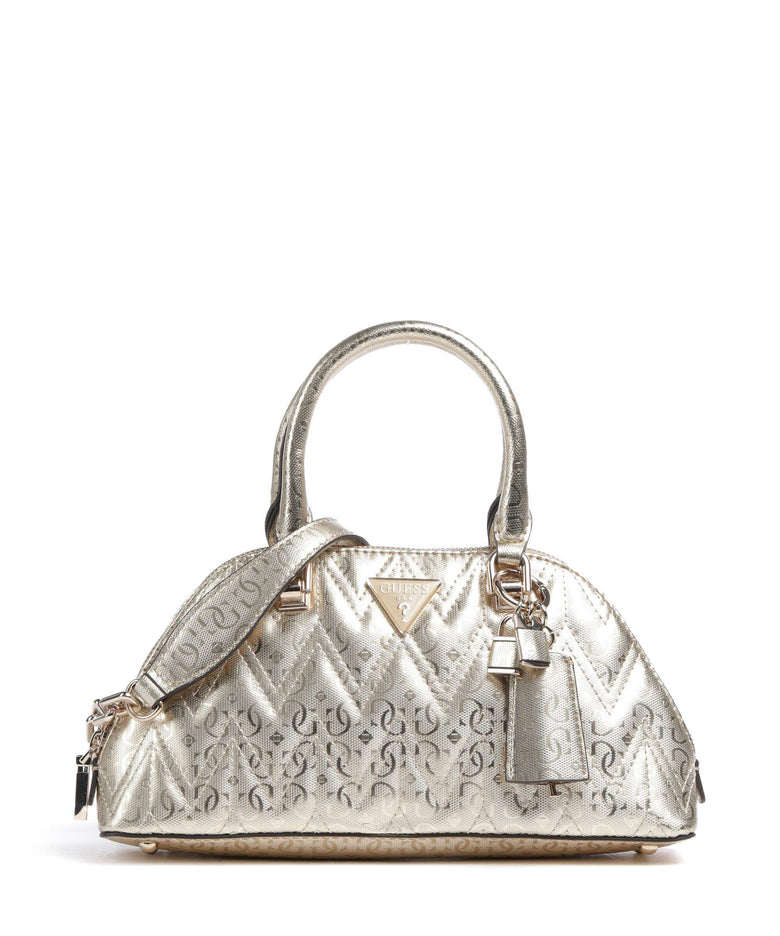 Guess Adelard Handbag gold