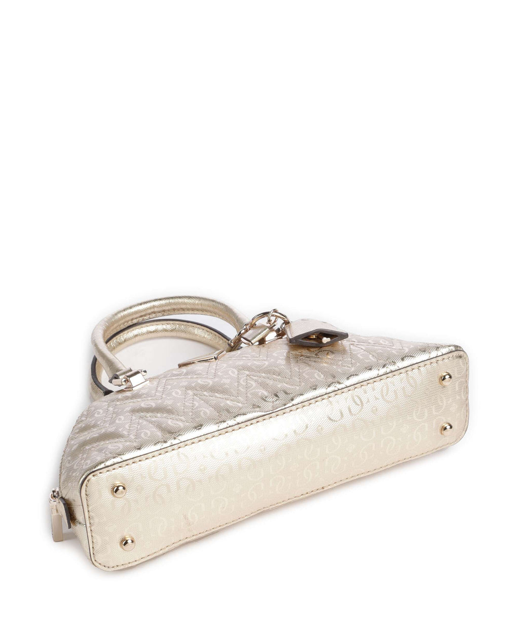 Guess Adelard Handbag gold