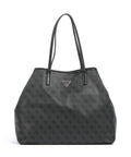Guess Victtoria Eco Tote bag coal logo