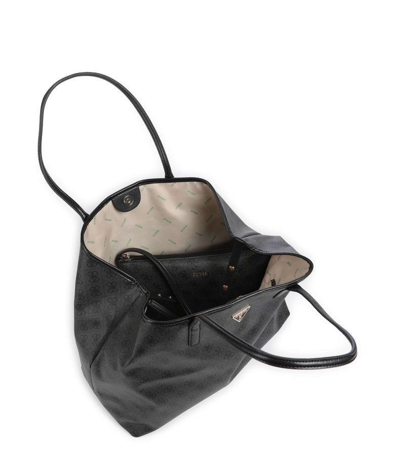 Guess Victtoria Eco Tote bag coal logo
