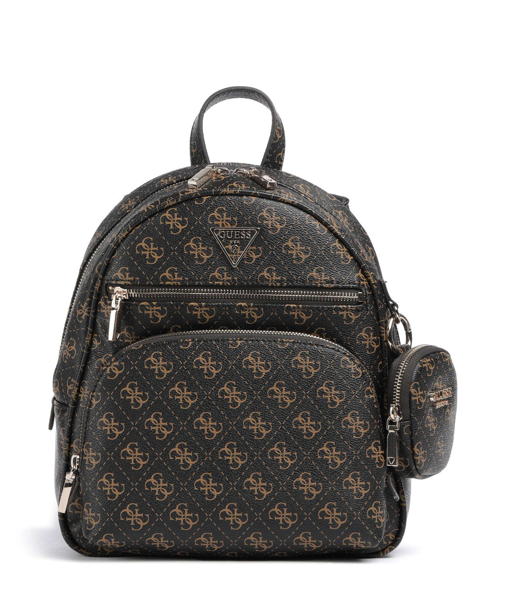 Guess Power Play Backpack brown logo