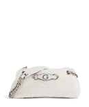 Guess Aslia Shearling Torba na ramię white