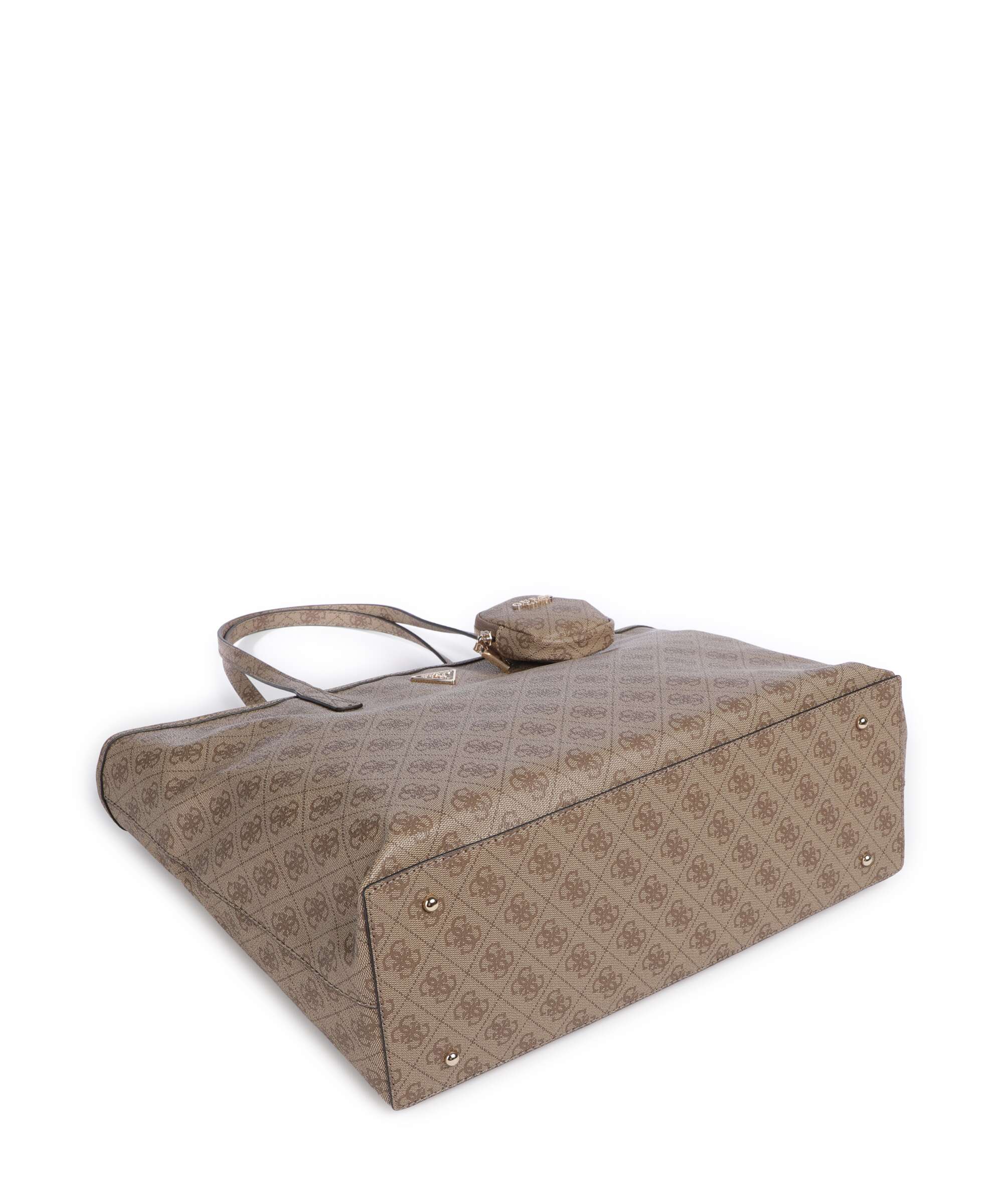 Guess Power Play Tote bag latte logo