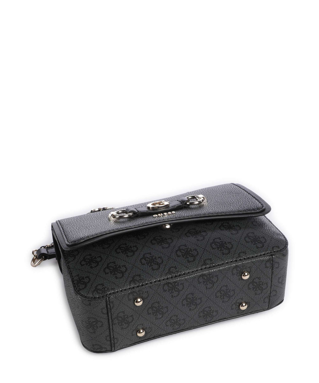 Guess Izzy Shoulder bag coal logo