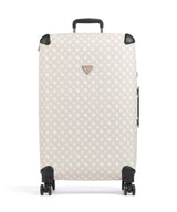 Guess Wilder Walizka na 4 kołach beige/white