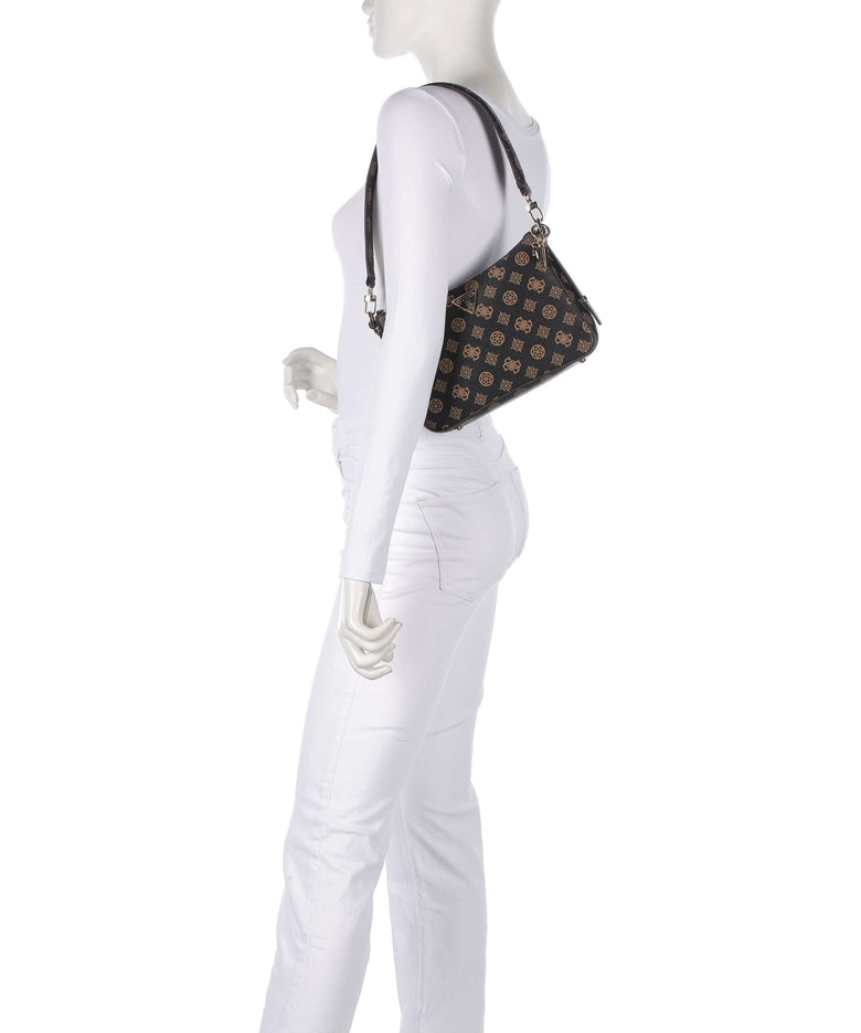 Guess Erica Eco Shoulder bag mocha logo