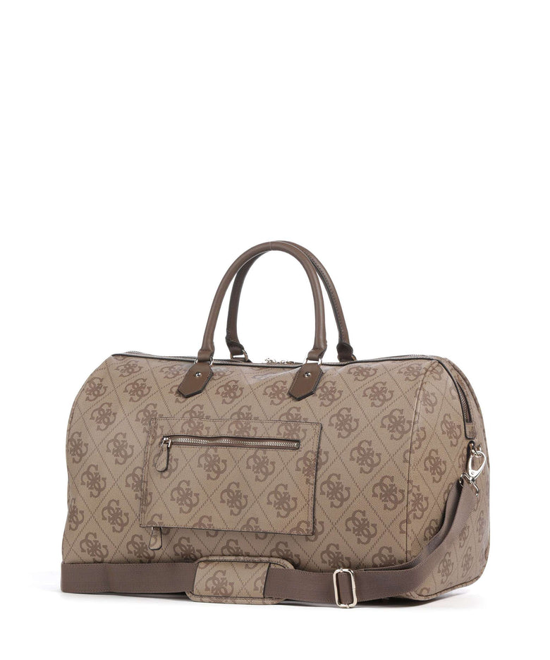 Guess Berta 4G Logo Weekend bag latte logo/brown