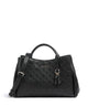 Guess Phoebe Peony Debossed Handbag black logo